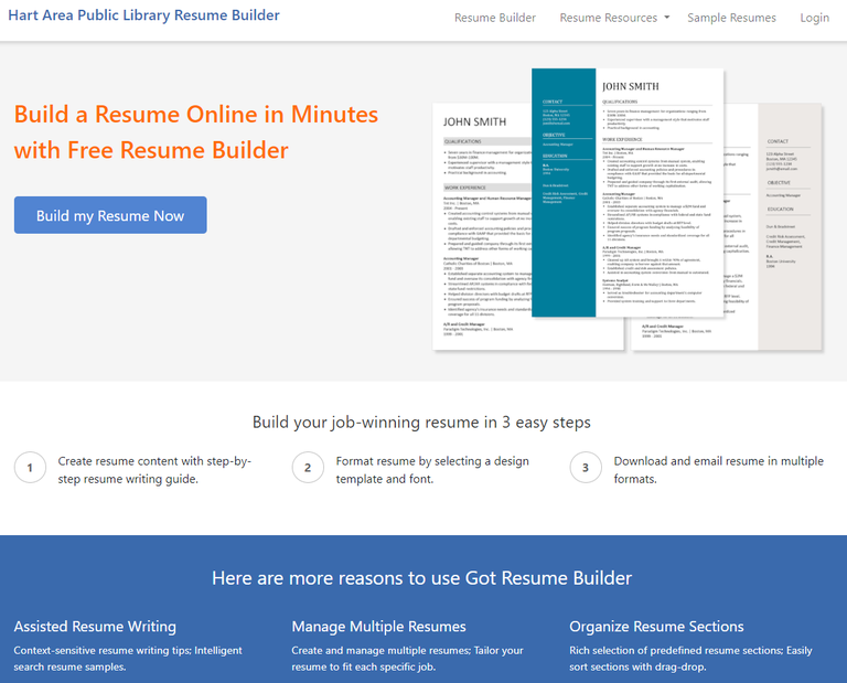 Resume Builder