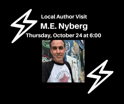 Author Visit- M.E. Nyberg