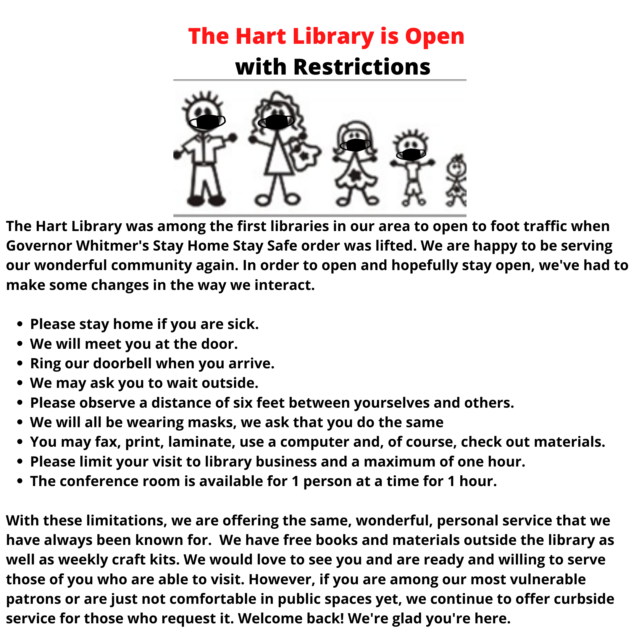 The Hart Library is Open with Restrictions (1).png