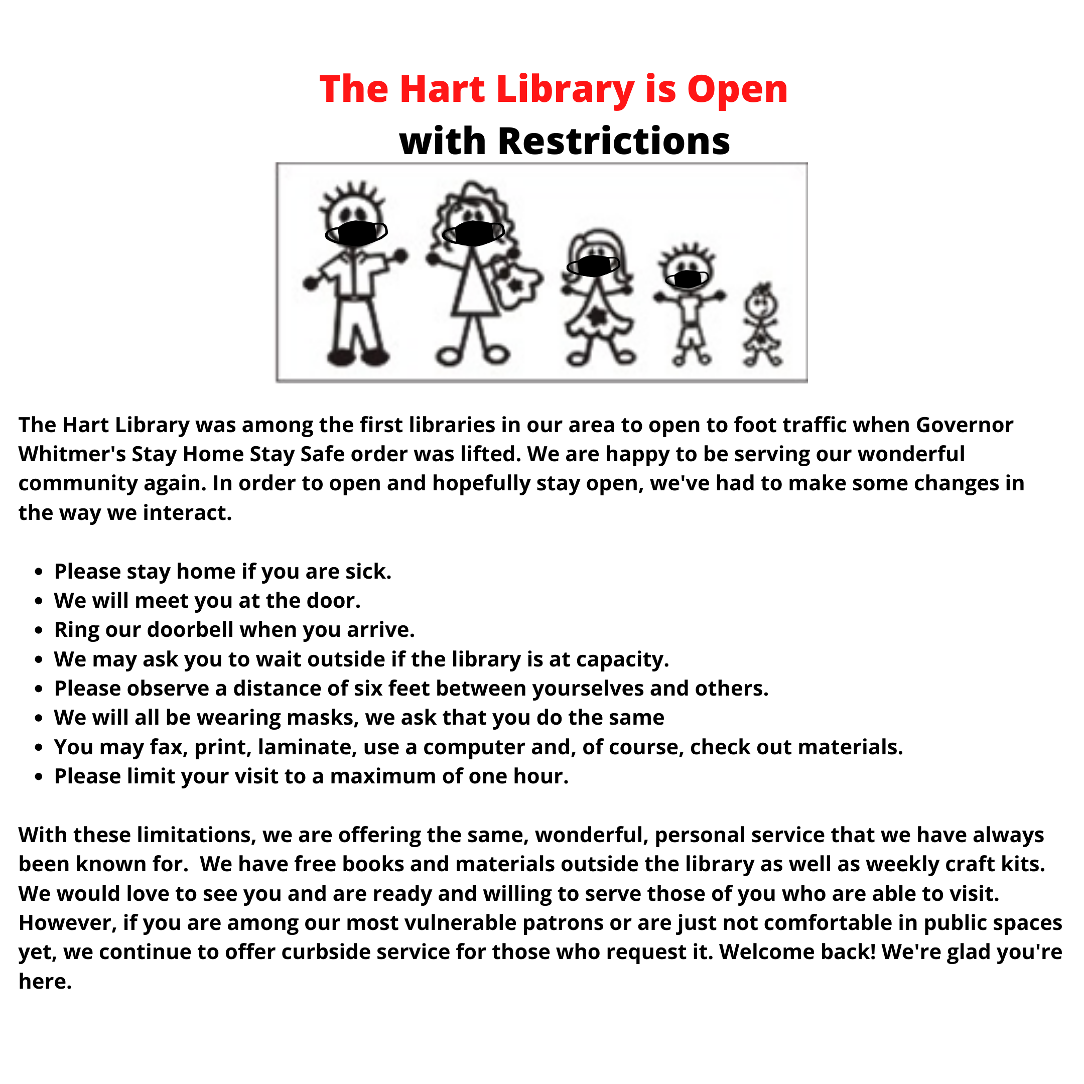 The Hart Library is Open with Restrictions.png